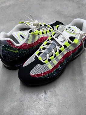 Nike Air Max 95 OG Big Bubble Paisley Neon Men's IQ0620 100 - New